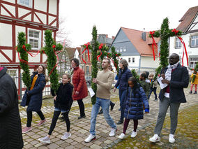 Palmsontag in St. Crescentius - Beginn der Heiligen Woche (Foto: Karl-Franz Thiede)